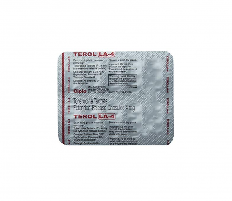 Terol LA 4mg Capsule | Pocket Chemist