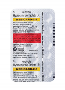 Nebicard 2.5mg Tablet | Pocket Chemist