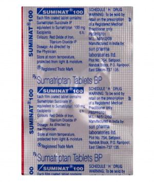 Suminat 100mg Tablet | Pocket Chemist