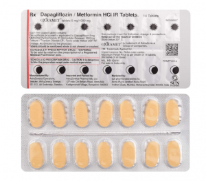 Oxramet IR 5/1000Mg ( Dapagliflozin 5Mg +Metformin Hcl 1000Mg ) | Pocket Chemist