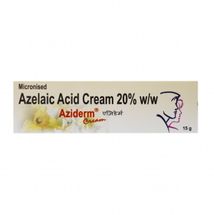 Aziderm Cream 20 % (15 gm) ( Azelaic Acid 20% ) | Pocket Chemist