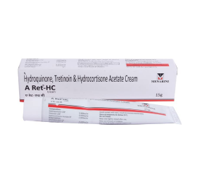 A Ret-HC Cream (15gm) (Hydroquinone 2% + Tretinoin 0.05% + Hydrocortisone 1%) | Pocket Chemist