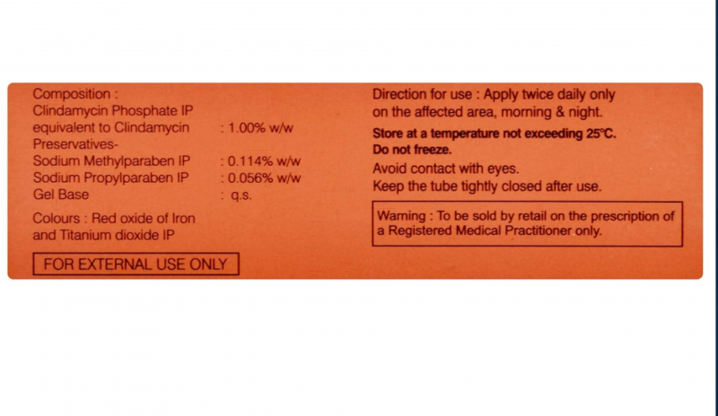 Erytop 1% Gel (20gm) ( Clindamycin ) | Pocket Chemist
