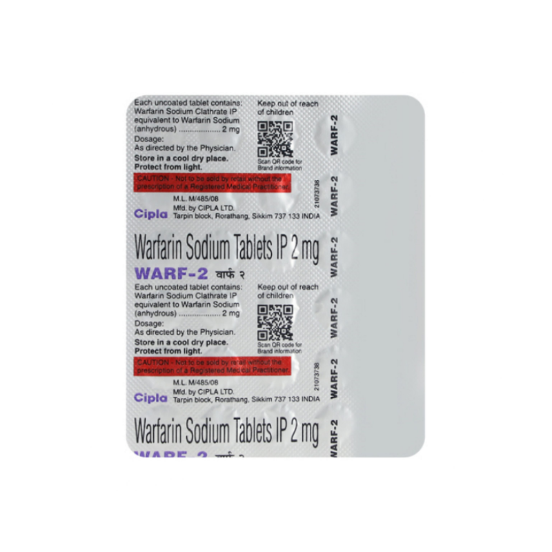 Warf 2mg Tablet | Pocket Chemist