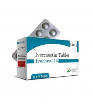 Iverheal 12mg Tablet ( Ivermectin 12mg ) | Pocket Chemist