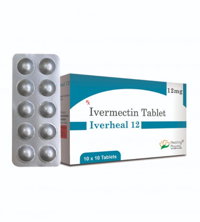 Iverheal 12mg Tablet ( Ivermectin 12mg ) | Pocket Chemist