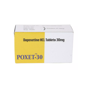 Poxet 30mg Tablet ( Dapoxetine 30mg ) | Pocket Chemist