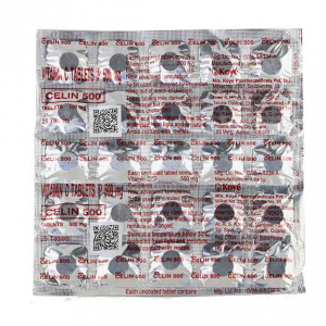 Celin 500mg Tablet ( Vitamin C ) | Pocket Chemist