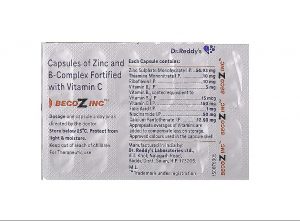 Becozinc Capsule ( Multivitamins ) | Pocket Chemist