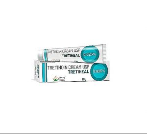 Tretiheal Cream 0.025% ( Tretinoin 0.025% ) Cream | Pocket Chemist
